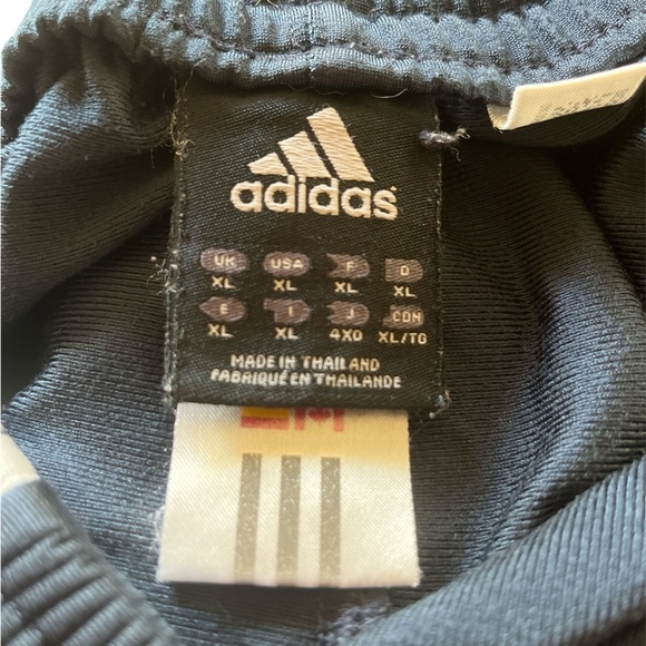 Adidas, workout, sweatpants, joggers, lounge, men’s, elastic waist, tie waist - Picture 3 of 3